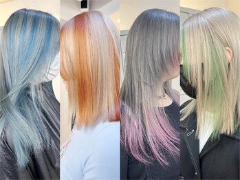 フラム 渋谷(flamme)の写真/鮮やかで上品な色彩を叶える信頼サロン！[ブリーチ/ダブルカラー/ケアブリーチ/学割]