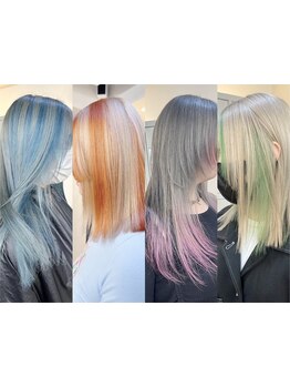 鮮やかで上品な色彩を叶える信頼サロン！[ブリーチ/ダブルカラー/ケアブリーチ/学割]