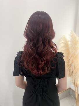 ヴィアルス 美園店(VIARS) グラデーションレッドカラー