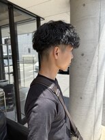 髪屋 紬&nbsp;メンズ/メンズパーマ/メンズカット/波巻きパーマ