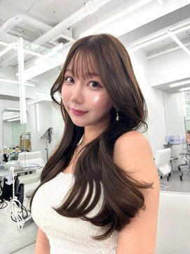 アマトウキョウ アユンチェ(AMA TOKYO×AYUNCHE) 韓国ヘア_レイヤー