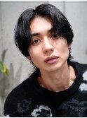 ワンカールリバース！毛流れパーマ