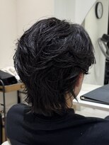 バース 梅田中崎町店(BIRTH)&nbsp;ニュアンスパーマフェザーパーマセンターパートウルフ大阪パーマ