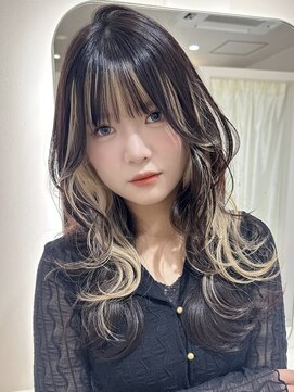 アイトーキョー 名古屋2nd(AI TOKYO) レイヤーカット/インナーカラー/ミルクティ/ベージュ/栄/矢場町