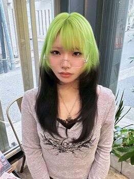 チックタック モーガン モデル(TICK-TOCK MORGAN Model)の写真/《生ミネラル美容液ハイトーンカラー》初カラーも推しカラーも任せて★卓越した技術で理想をダメージレスに