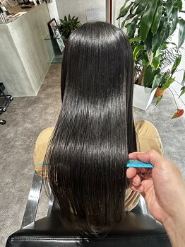 クプラ(Qpula)の写真/ホームケアまでご提案◎まとまらない髪の毛も内側から髪を育て、理想の質感へ導くqpulaの髪質改善が大好評