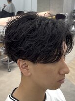 ノードオム 栄(NODE HOMME)&nbsp;シャドウパーマニュアンスパーマ波巻きスパイラルパーマ名古屋栄
