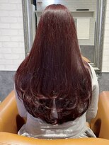 ルノン フィージュ(LUNON fieju)&nbsp;黒髪クラゲヘアーオリーブグレー小顔ココアベージュ