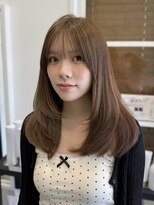 ジャガラ 千葉駅北口店(JAGARA)&nbsp;ヘーゼルベージュ×お顔まわりレイヤー【千葉】