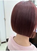 ぱつっとボブ