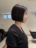 【NANA指名7.8月限定】カット透明感ケアカラー+外部補修トリートメント