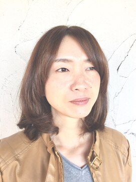 ルシード スタイル レクラ 栄生店(L'UCIDO STYLE L'eclat) スライシングで魅せるツヤツヤカラー