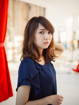 美容室 シープ 小岩店(Seep) ランダムカール☆ふんわりセミディ【小岩】