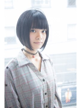 サロンドミルク 原宿(salon de MiLK) 【salon de MiLK原宿】ボブレイヤー×ダークアッシュ