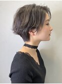 マニッシュショート//フレンチボブ/グレージュ/美髪
