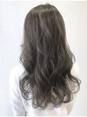 ゆるふわロング×アッシュグレージュ【Dina立川】