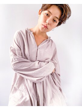 ヴェルダ 池袋店(verda) ニュアンスショート×抜け感アッシュ