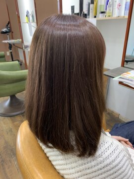 オリジナル ヘアー（OLIZINAL Hair) ハネないミディアムボブ