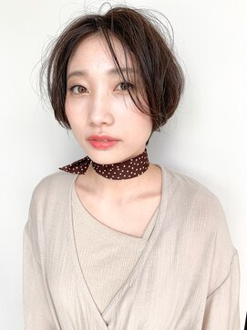 ファルファラ(farfara) 【farfara】シンプルショート前髪パーマ（問屋町テラス）