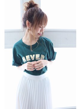 ファクトリーヘア(FACTORY HAIR) 簡単アップスタイルバリエーシヨン