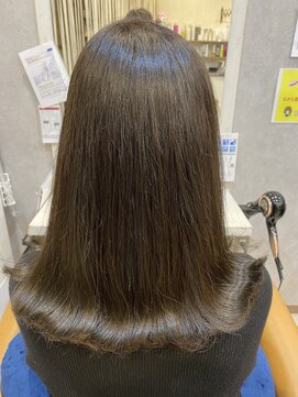 ヘアーサロン キー(Key) バレイヤージュオリーブ