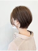 ナチュラルショートボブ
