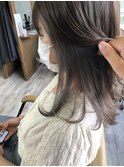 ラベージュ　インナーカラー
