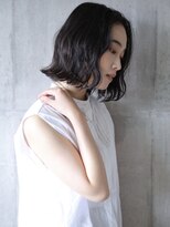 ノエルヘアー(Noel hair) 【20代/30代/40代】透け感外ハネボブ