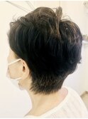 大人ショートパーマ