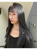 アッシュブルー &nbsp;透明感カラー