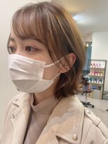 グーフィートーキョー 銀座(Goofy Tokyo)&nbsp;ハイトーンボブ/外ハネボブ/韓国ボブ/ベージュ