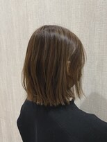 アルーシェ 心斎橋(Alushe)&nbsp;ぱつっとボブ×ハイライト