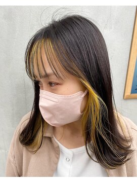 エミュー(Emu) イエローインナーカラー☆