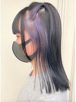 グラスペディア(graspedia)&nbsp;ラベンダーーバイオレットインナーｍ　 派手髪広島