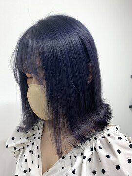 グレイスアンジュ 名駅(Grace Unge) 【加藤】ブルーパープルカラー