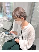ショートとグレージュ◎
