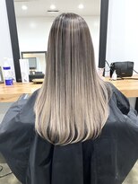 ワンスタイル(One style)  【2ブリーチ】バレイヤージュ＋髪質改善トリートメント