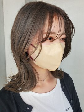 ククル ヘアー(cucule Hair) 京都・西院cuculehair オリーブカラーで大人カワイイ