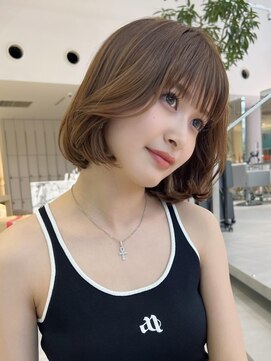 ミンクス 青山店(MINX) TREND HAIR (bob) 大人ガーリーチョコレート