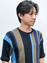 フレーム 博多店(FRAME)&nbsp;【FRAME博多】大人男子のナチュラルセンターパート