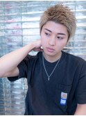 モテる短髪刈り上げツーブロック束感スパイキーショート