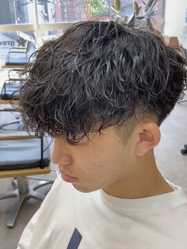 ガレージ バイ グリーン 原宿 表参道(Garage by green) 【JINKI】 波巻きスパイラル