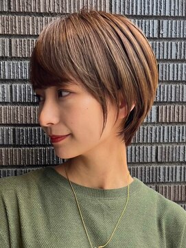 プルーヴ 秋葉原(prove) 30代40代大人女性/前髪ありショートボブ/ショートヘア/髪質改善