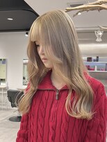 ゼスト 八王子店(ZEST)&nbsp;ミルクティーベージュ/ハイトーンロング【佐々木麻衣】