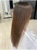 縮毛矯正*ストレートロング