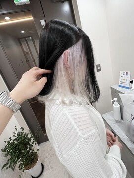 ユウル 横浜(juhl.) ホワイトカラー/インナーカラー/ケアブリーチ/ニュアンスカラー