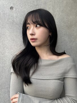 ラボヌールヘアーリアン 川越店(La Bonheur hair Lien) 地毛風カラー×韓国風前髪