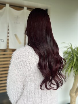 ミキカミ ピンクブラウン×ロング