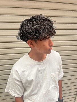 メンズグルーミングナンバーナイン(MEN'S GROOMING NUMBER NINE) 波巻きスパイラル/メンズパーマ/姫路メンズサロン