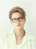 ニュアンスパーマダウンパーマ黒髪韓国マッシュツーブロック
